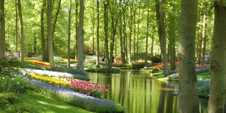 Květinový park Keukenhof s návštěvou Amsterdamu: 1x ubytování se snídaní