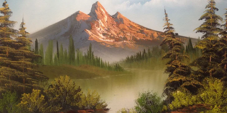 Více než klasická olejomalba: Kurz olejomalby ®Bob Ross pro začátečníky
