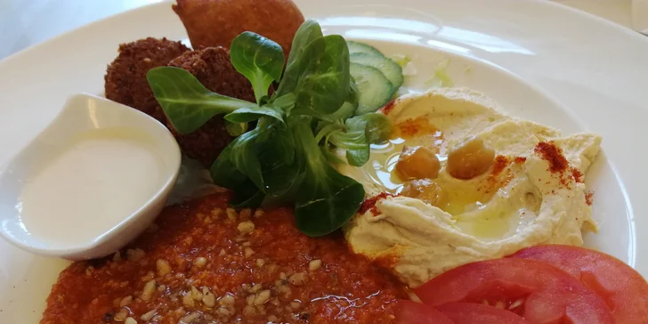 Valentýnské degustační menu plné libanonských specialit