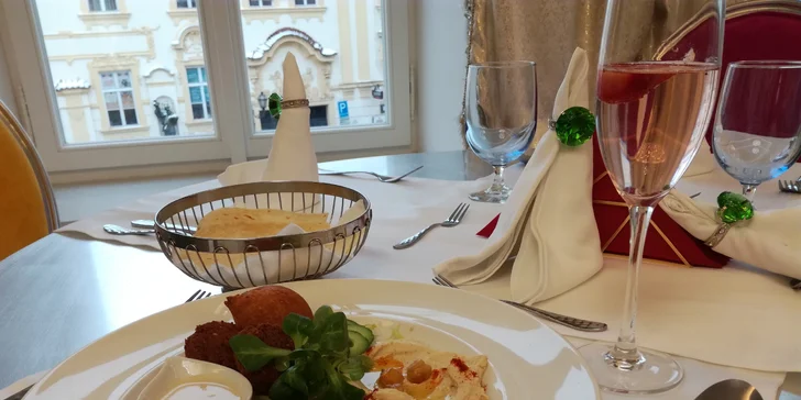 Valentýnské degustační menu plné libanonských specialit