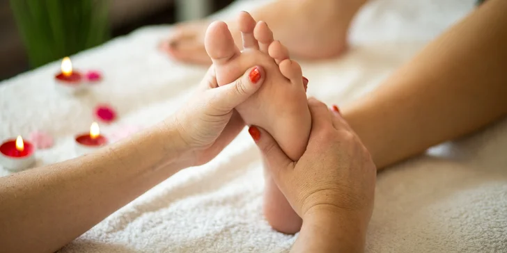 Úleva od bolavých nohou: Reflexní terapie s možností klasické pedikúry