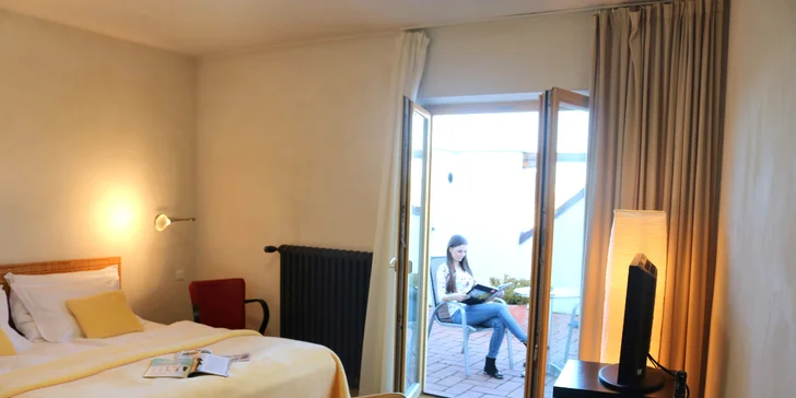 Relax pro 2 v designovém hotelu s chutnou polopenzí a privátním wellness