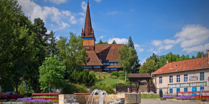 Drevený kostol "Deszkatemplom" v Miskolci