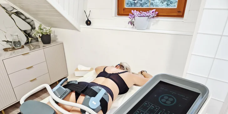 Elektromagnetická stimulácia vyvoláva intenzívne svalové kontrakcie, ktoré sú oveľa silnejšie, než dokážete dosiahnuť bežným cvičením
