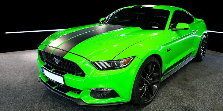 Splněný sen každého kluka: pronájem Fordu Mustang 5.0 na 24 hod. i celý víkend