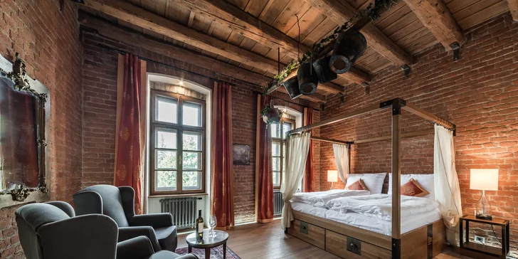 K některým pokojům patří balkon (na fotce pokoj Komfort VIP). 
