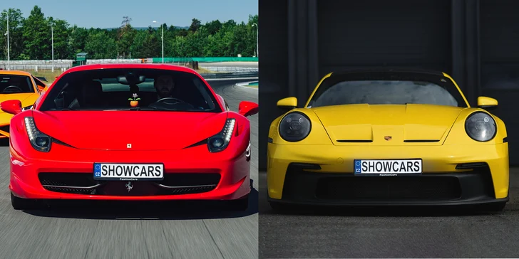 Ferrari 458 Italia? Lamborghini Huracán? McLaren 675LT? Nebo snad Porsche 911 Carrera GTS4? Tady není špatná volba!