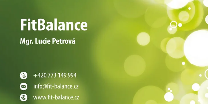 Redukční jídelníček na míru, tipy pro zdravý život a konzultace po mailu