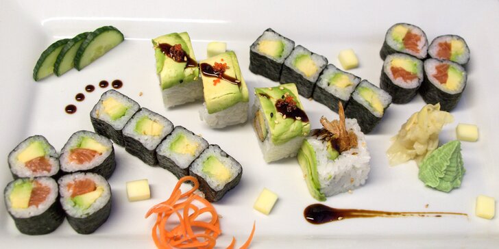 Chopte se hůlek: 20, 24 nebo 32 kousků lahodného sushi v nové restauraci