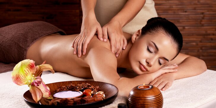 Uvolní i potěší: Relaxační masáž arganovým olejem včetně terapie Hot Stones