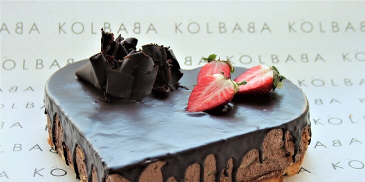 Zamilovaný pozdrav z brněnské Kolbaby: Jemný čokoládový dort k Valentýnu