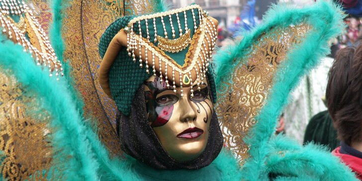 Nenechte si ujít karnevalové veselí, zažijte benátský karneval: odjezd v sobotu