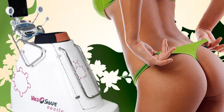 1,5 hodiny účinného hubnutí a péče o Vaše tělo na strojích Rolletic, Vacu Shapea a Lymfoven