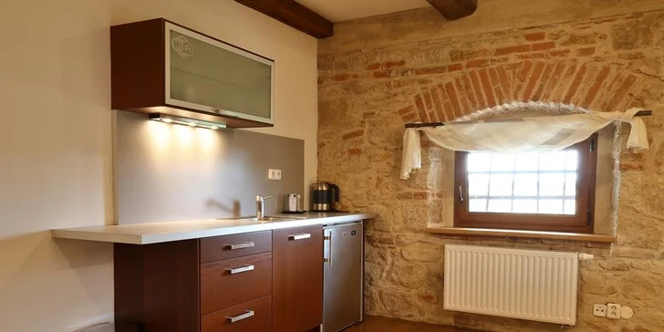 Romantika v luxusním apartmánu nebo sýpce se snídaní či polopenzí