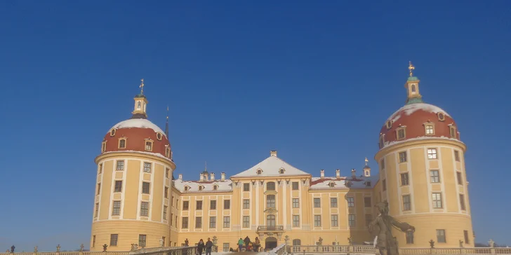 Za Popelkou na zámek Moritzburg a do Drážďan na památky nebo nákupy