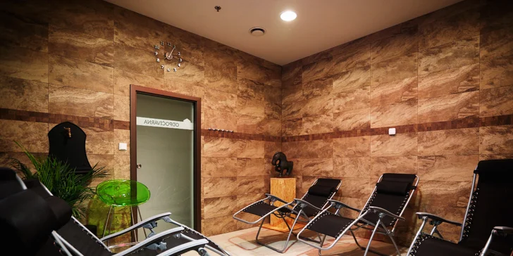 Soukromá wellness zóna v Kotvě jen pro vás: finská a parní sauna i vířivka