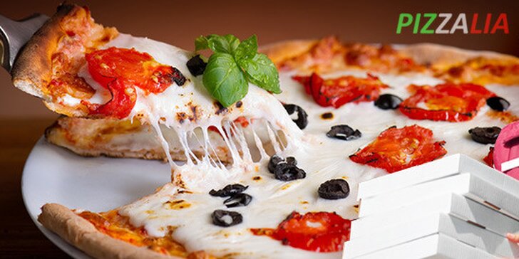 Dvě italské pizzy včetně rozvozu