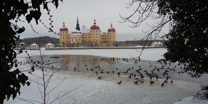 Za Popelkou na zámek Moritzburg a do Drážďan na památky nebo nákupy