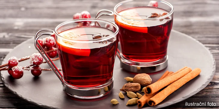 Permanentka na 10x svařené víno v nové vinárně YoCafe