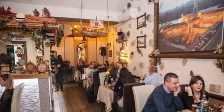Balkánský předkrm, mořský vlk a grilovaná zelenina v menu pro dvě osoby