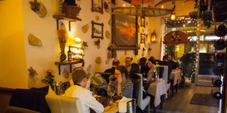 Balkánský předkrm, mořský vlk a grilovaná zelenina v menu pro dvě osoby