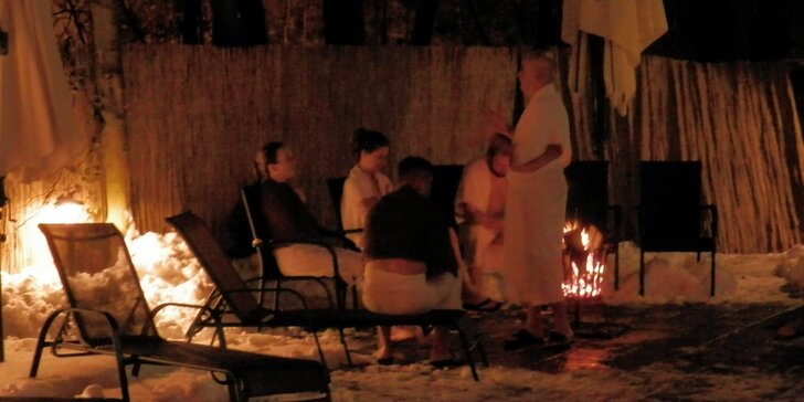 3 hodiny ceremoniálů v sauna aréně a vstup do saunového světa – 3 termíny