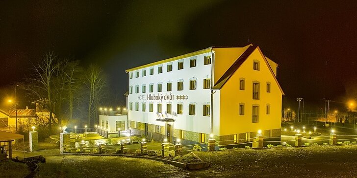 Snový pobyt na Olomoucku: saunový svět, polopenze, zážitky a žádný signál