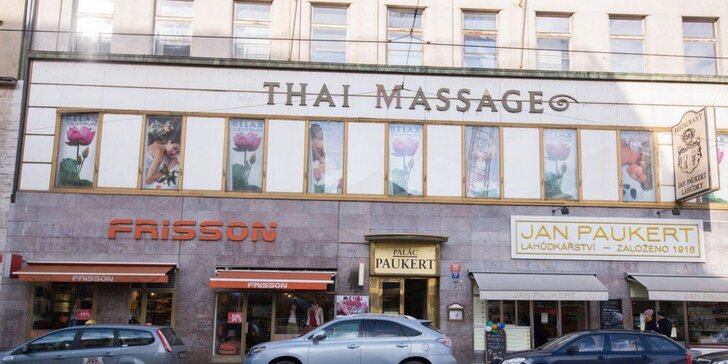 30–90minutová thajská masáž dle výběru: tradiční, relaxační, olejová i sportovní