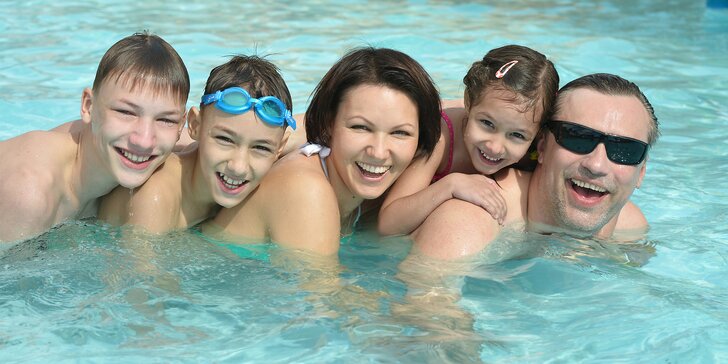 Plavání i dovádění ve vyškovském aquaparku: 180 minut pro děti i dospělé