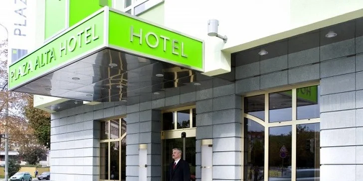 Hotel Plaza Alta Praha**** blízko historického centra a dítě do 11,9 let zdarma