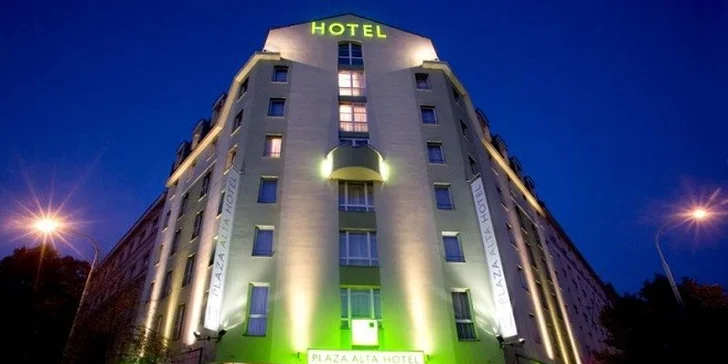 Hotel Plaza Alta Praha**** blízko historického centra a dítě do 11,9 let zdarma