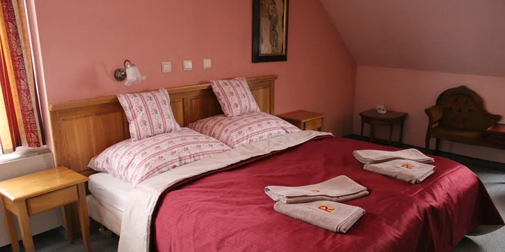 Pohodový relax i Valentýn na Vysočině s wellness a skvělým jídlem