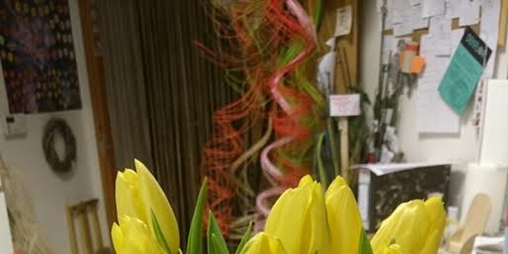 Řekněte to květinou: čerstvé tulipány v šesti barvách