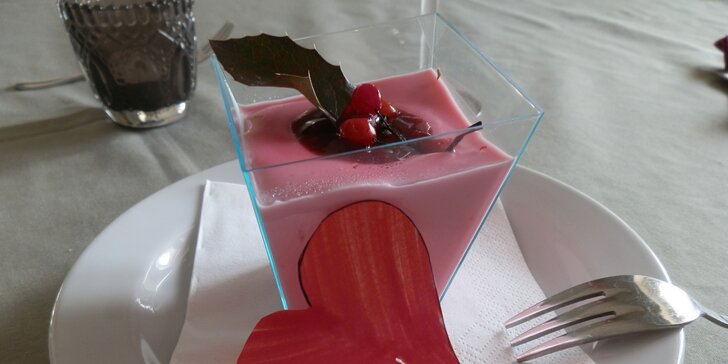 3chodové valentýnské menu na Ladronce: podává se pouze v úterý 14. února
