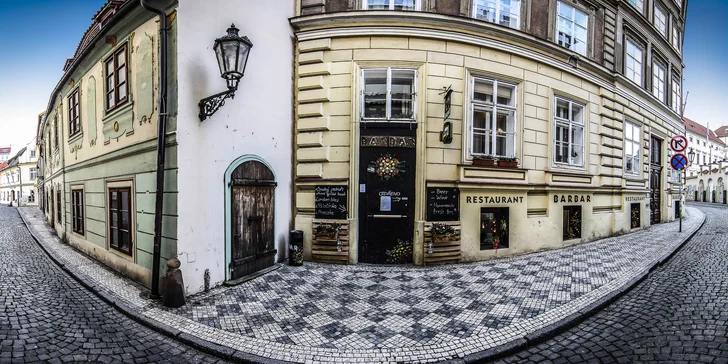 Fantastické rande u Kampy: menu s rybou či steakem a lahev Chardonnay pro 2