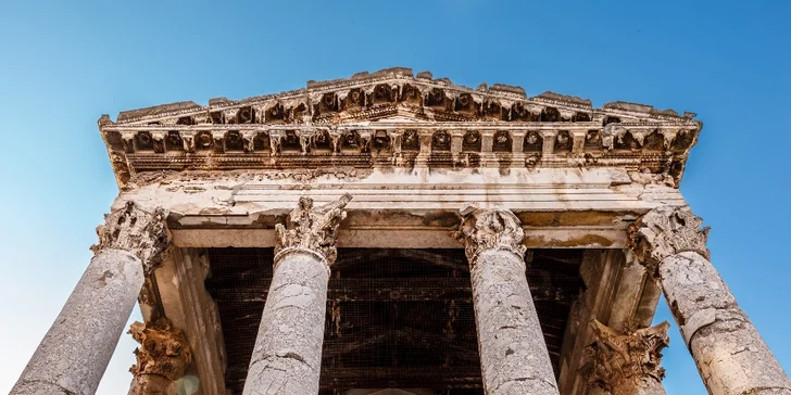 Poznej Chorvatsko - Starořímská Pula, istrijský trh a koupání v Rabacu