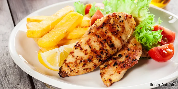 Rande v restauraci: svěží předkrm, šťavnatý steak a lahev šumivého vína pro 2