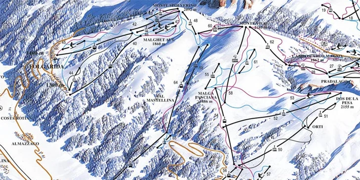 Lyžování v Marilleva/Folgarida: doprava, polopenze, skipas i bazén v hotelu