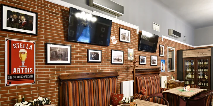 Dvoje italské těstoviny dle vlastního výběru v restauraci u Karlova mostu