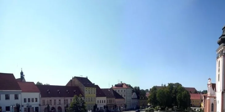 Tři dny pro dva s polopenzí v jihočeské Bechyni