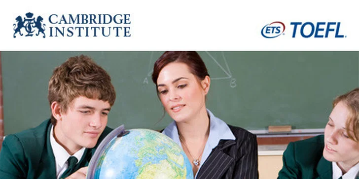 On-line přípravný kurz ke zkoušce TOEFL IBT (Internet Based Test) od Cambridge Institute