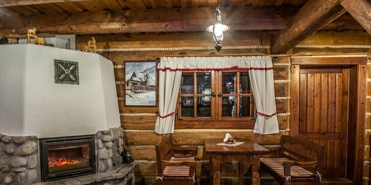 3–4 dny pro 2 se snídaní v rustikální srubové kolibě na Liptově pod Tatrami