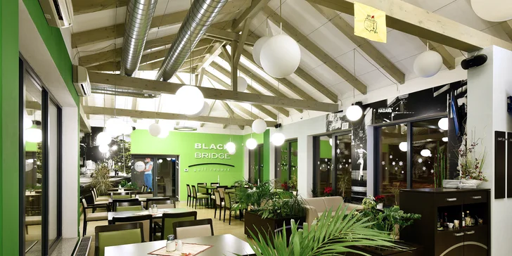 Hostina na úrovni: Tříchodové menu vytříbených chutí pro dva v golf resortu