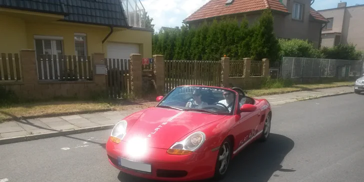 Ovládněte 220 koní pod kapotou - půjčte si žihadlo Porsche Boxster