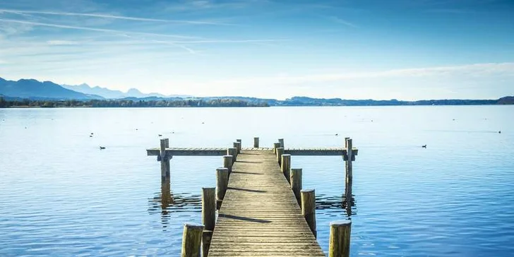 Aktivní dovolená u bavorského jezera Chiemsee, pobyt pro dva vč. snídaně