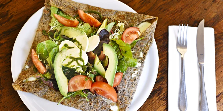 Palačinka, jak má být: Pravá bretaňská galette – vegetariánská i s masem
