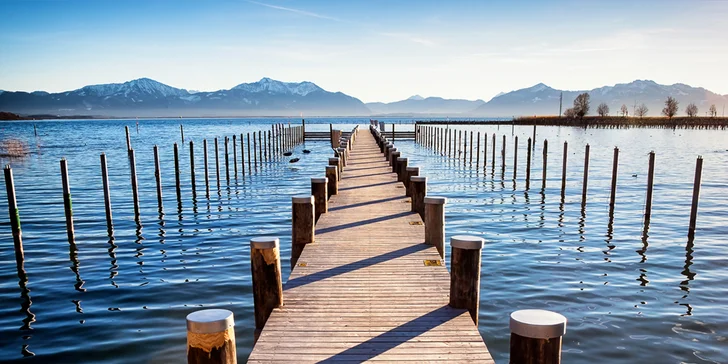 Aktivní dovolená u bavorského jezera Chiemsee, pobyt pro dva vč. snídaně