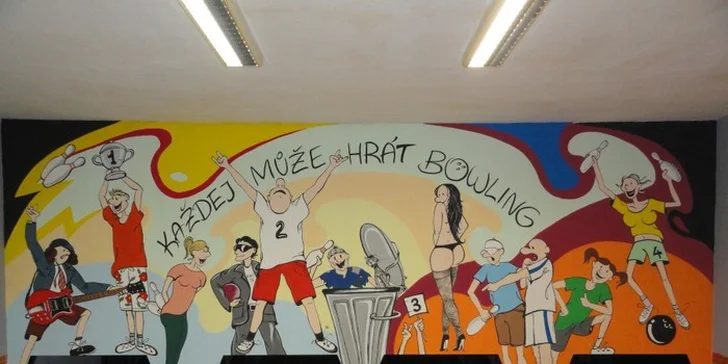 S partou za zábavou: hodina bowlingu a pizza dle výběru k tomu