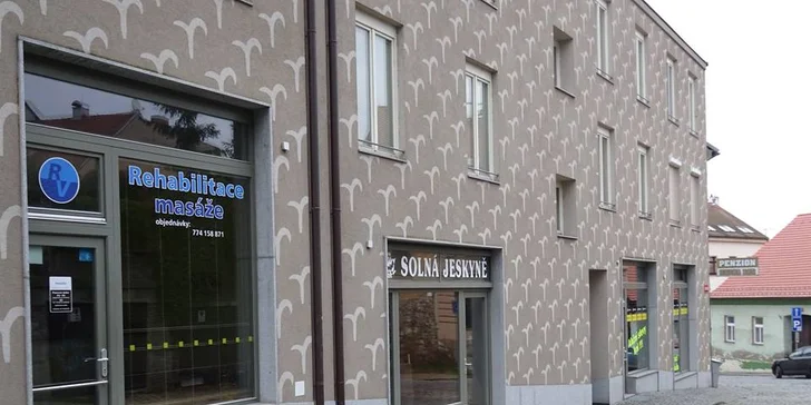 25minutová masáž plosek nohou v solné jeskyni