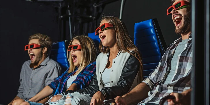 Vychutnejte si film všemi smysly - vstupenka do 5D kina ve Smajlíkově